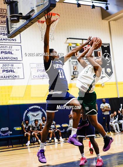 Thumbnail 1 in Holy Cross vs Achievement First (City Is Mine HS Classic) photogallery.