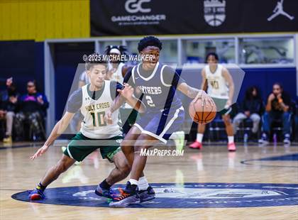 Thumbnail 3 in Holy Cross vs Achievement First (City Is Mine HS Classic) photogallery.