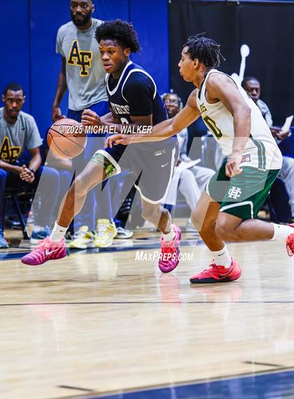 Thumbnail 2 in Holy Cross vs Achievement First (City Is Mine HS Classic) photogallery.