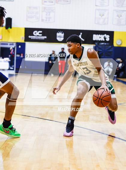 Thumbnail 2 in Holy Cross vs Achievement First (City Is Mine HS Classic) photogallery.