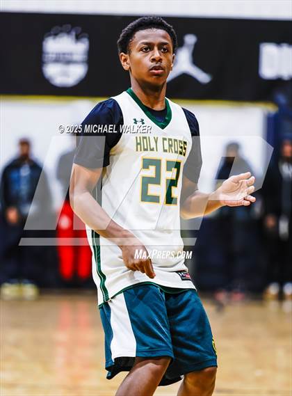 Thumbnail 3 in Holy Cross vs Achievement First (City Is Mine HS Classic) photogallery.