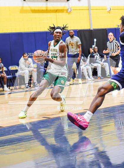 Thumbnail 1 in Holy Cross vs Achievement First (City Is Mine HS Classic) photogallery.