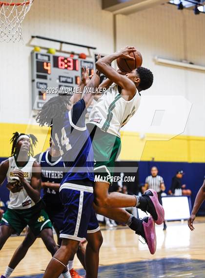 Thumbnail 2 in Holy Cross vs Achievement First (City Is Mine HS Classic) photogallery.