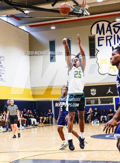 Thumbnail 3 in Holy Cross vs Achievement First (City Is Mine HS Classic) photogallery.