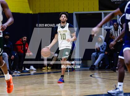 Thumbnail 1 in Holy Cross vs Achievement First (City Is Mine HS Classic) photogallery.
