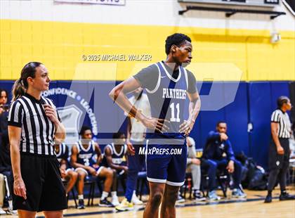 Thumbnail 2 in Holy Cross vs Achievement First (City Is Mine HS Classic) photogallery.