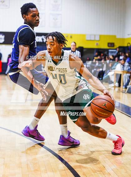 Thumbnail 2 in Holy Cross vs Achievement First (City Is Mine HS Classic) photogallery.