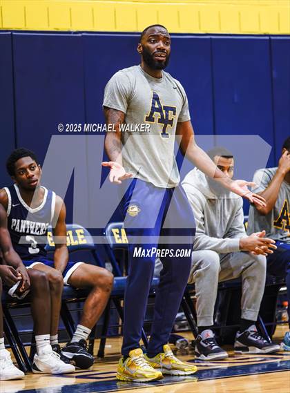 Thumbnail 3 in Holy Cross vs Achievement First (City Is Mine HS Classic) photogallery.