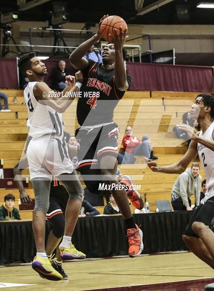 Thumbnail 2 in Woodstock Academy vs Vermont Academy (Spalding Hoophall Classic) photogallery.