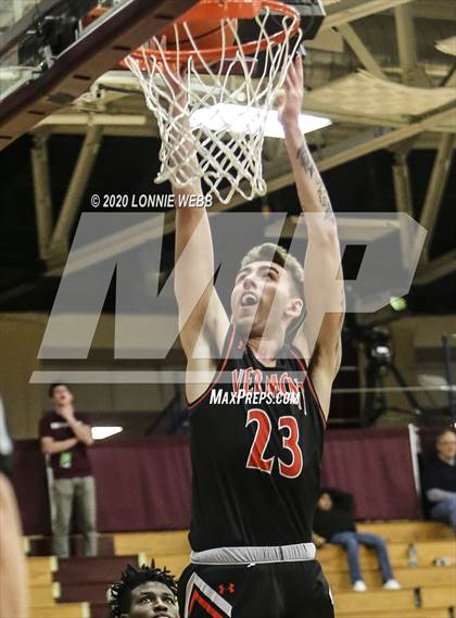 Thumbnail 1 in Woodstock Academy vs Vermont Academy (Spalding Hoophall Classic) photogallery.