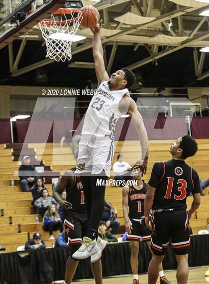 Thumbnail 1 in Woodstock Academy vs Vermont Academy (Spalding Hoophall Classic) photogallery.
