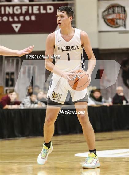 Thumbnail 3 in Woodstock Academy vs Vermont Academy (Spalding Hoophall Classic) photogallery.