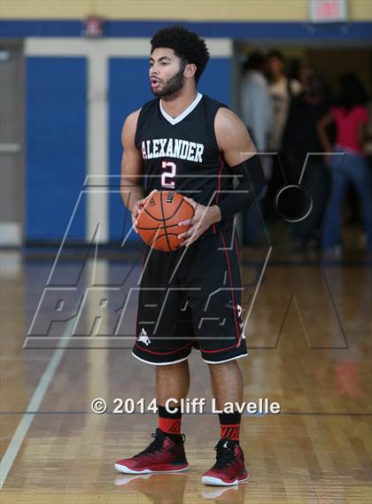 Thumbnail 2 in Alexander vs Seton Hall Prep (Rotary Roundball Classic) photogallery.