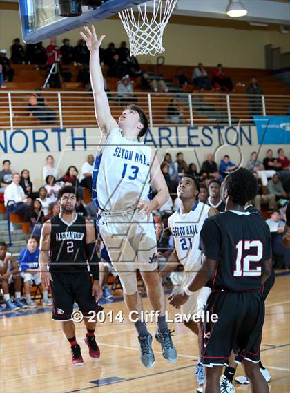 Thumbnail 1 in Alexander vs Seton Hall Prep (Rotary Roundball Classic) photogallery.