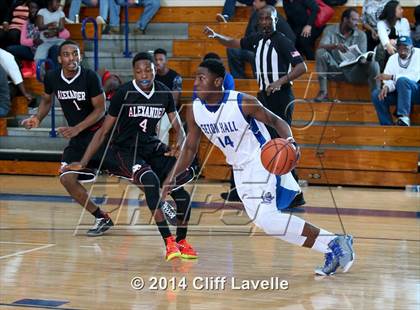Thumbnail 3 in Alexander vs Seton Hall Prep (Rotary Roundball Classic) photogallery.