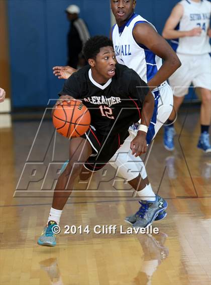 Thumbnail 1 in Alexander vs Seton Hall Prep (Rotary Roundball Classic) photogallery.