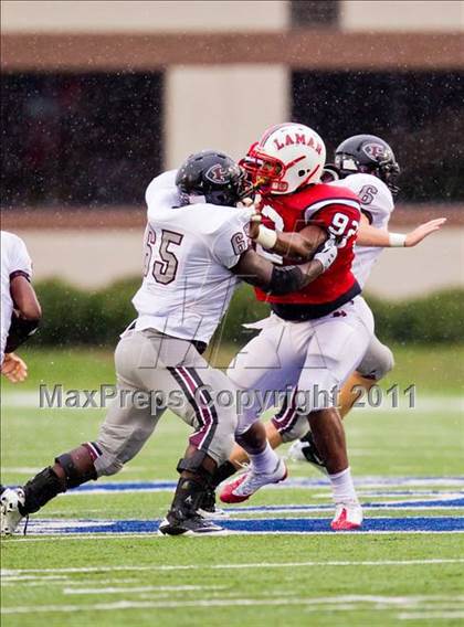 Thumbnail 2 in Lamar vs. Pearland (5A Region III Division I Regional) photogallery.