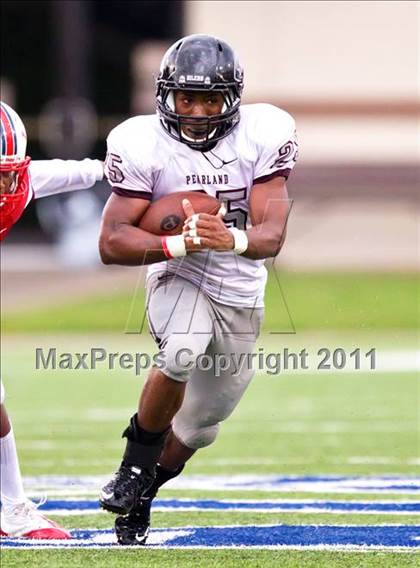 Thumbnail 2 in Lamar vs. Pearland (5A Region III Division I Regional) photogallery.