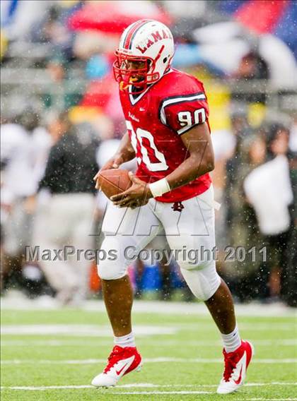 Thumbnail 3 in Lamar vs. Pearland (5A Region III Division I Regional) photogallery.