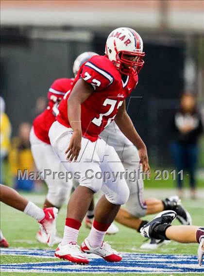 Thumbnail 3 in Lamar vs. Pearland (5A Region III Division I Regional) photogallery.