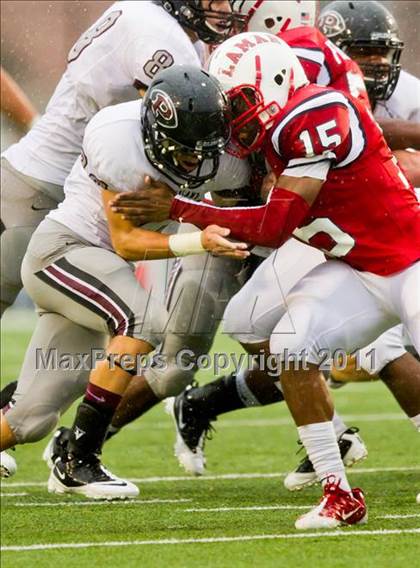 Thumbnail 2 in Lamar vs. Pearland (5A Region III Division I Regional) photogallery.