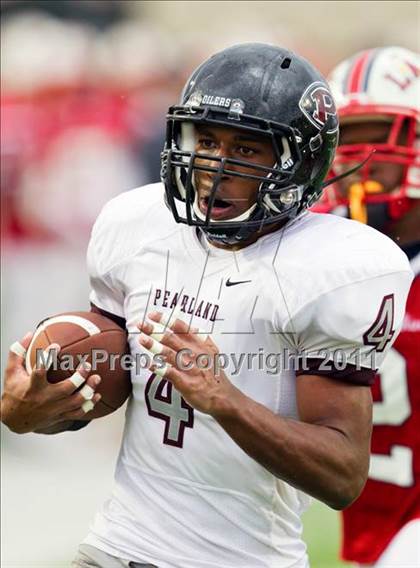 Thumbnail 3 in Lamar vs. Pearland (5A Region III Division I Regional) photogallery.
