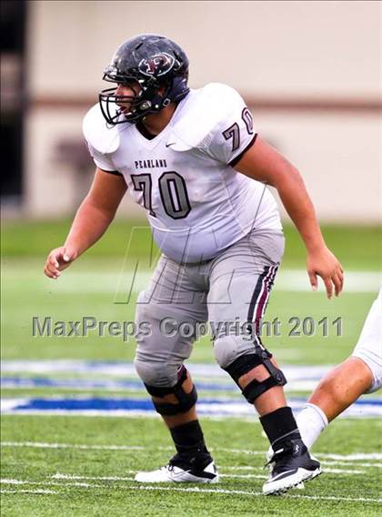 Thumbnail 2 in Lamar vs. Pearland (5A Region III Division I Regional) photogallery.
