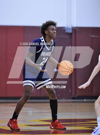 Thumbnail 1 in Brentwood School vs Simi Valley (Annual Bob Hawking Simi Valley Tip-Off Classic) photogallery.
