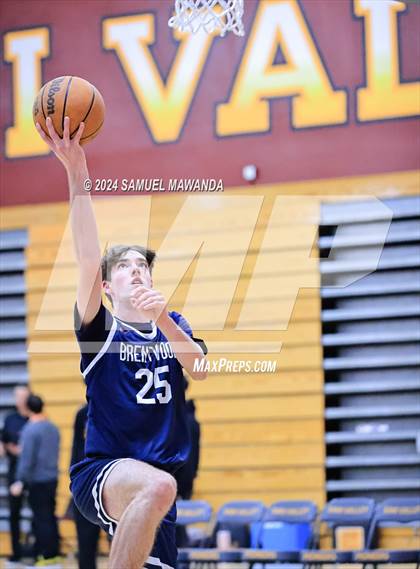 Thumbnail 2 in Brentwood School vs Simi Valley (Annual Bob Hawking Simi Valley Tip-Off Classic) photogallery.