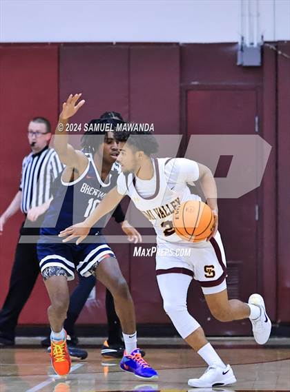 Thumbnail 3 in Brentwood School vs Simi Valley (Annual Bob Hawking Simi Valley Tip-Off Classic) photogallery.