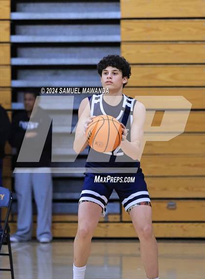 Thumbnail 3 in Brentwood School vs Simi Valley (Annual Bob Hawking Simi Valley Tip-Off Classic) photogallery.