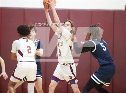 Thumbnail 3 in Brentwood School vs Simi Valley (Annual Bob Hawking Simi Valley Tip-Off Classic) photogallery.