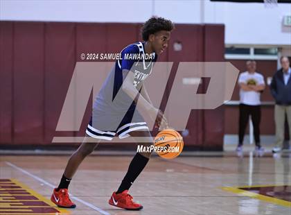 Thumbnail 2 in Brentwood School vs Simi Valley (Annual Bob Hawking Simi Valley Tip-Off Classic) photogallery.