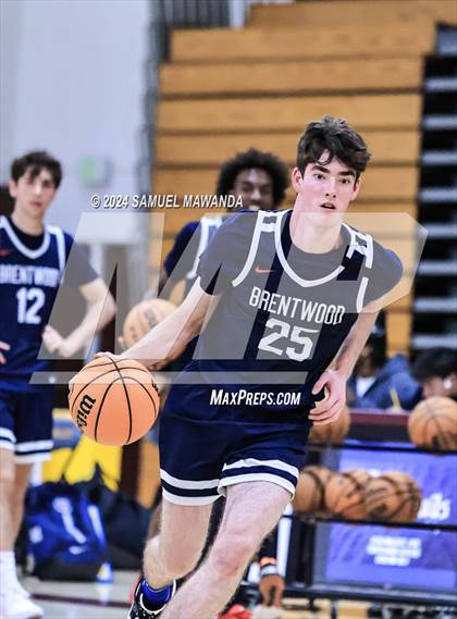 Thumbnail 2 in Brentwood School vs Simi Valley (Annual Bob Hawking Simi Valley Tip-Off Classic) photogallery.