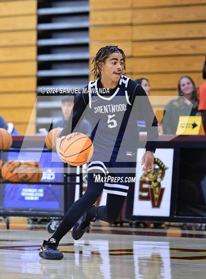 Thumbnail 2 in Brentwood School vs Simi Valley (Annual Bob Hawking Simi Valley Tip-Off Classic) photogallery.