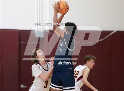 Thumbnail 1 in Brentwood School vs Simi Valley (Annual Bob Hawking Simi Valley Tip-Off Classic) photogallery.
