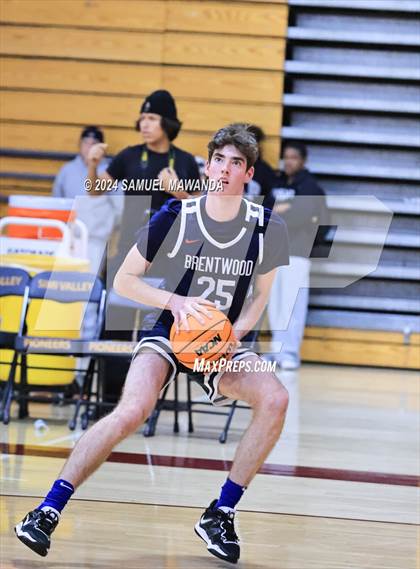 Thumbnail 2 in Brentwood School vs Simi Valley (Annual Bob Hawking Simi Valley Tip-Off Classic) photogallery.