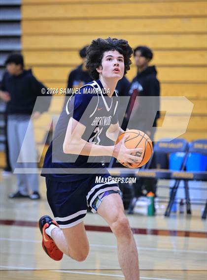 Thumbnail 1 in Brentwood School vs Simi Valley (Annual Bob Hawking Simi Valley Tip-Off Classic) photogallery.