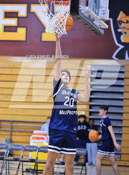 Thumbnail 2 in Brentwood School vs Simi Valley (Annual Bob Hawking Simi Valley Tip-Off Classic) photogallery.