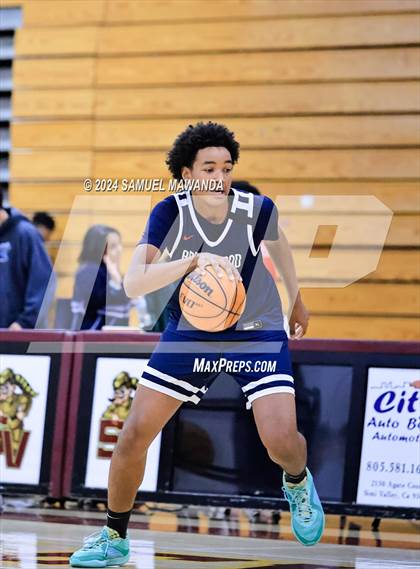 Thumbnail 1 in Brentwood School vs Simi Valley (Annual Bob Hawking Simi Valley Tip-Off Classic) photogallery.