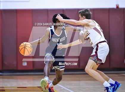 Thumbnail 3 in Brentwood School vs Simi Valley (Annual Bob Hawking Simi Valley Tip-Off Classic) photogallery.