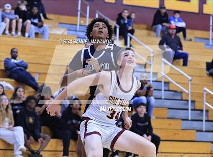 Thumbnail 1 in Brentwood School vs Simi Valley (Annual Bob Hawking Simi Valley Tip-Off Classic) photogallery.