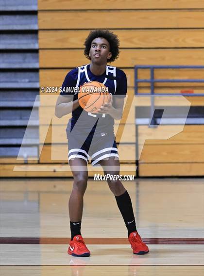 Thumbnail 3 in Brentwood School vs Simi Valley (Annual Bob Hawking Simi Valley Tip-Off Classic) photogallery.