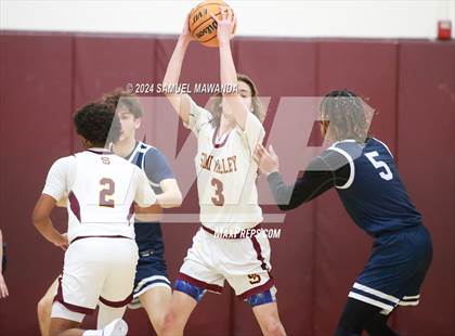 Thumbnail 2 in Brentwood School vs Simi Valley (Annual Bob Hawking Simi Valley Tip-Off Classic) photogallery.