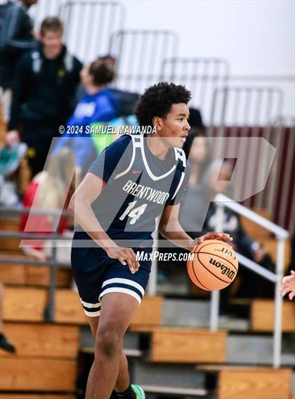 Thumbnail 2 in Brentwood School vs Simi Valley (Annual Bob Hawking Simi Valley Tip-Off Classic) photogallery.