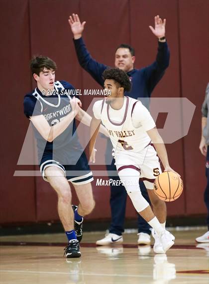 Thumbnail 3 in Brentwood School vs Simi Valley (Annual Bob Hawking Simi Valley Tip-Off Classic) photogallery.