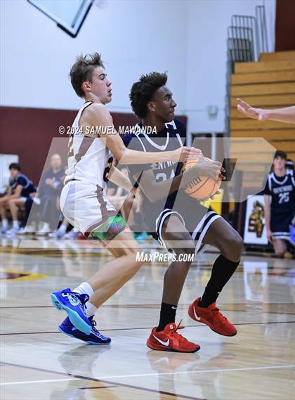 Thumbnail 1 in Brentwood School vs Simi Valley (Annual Bob Hawking Simi Valley Tip-Off Classic) photogallery.