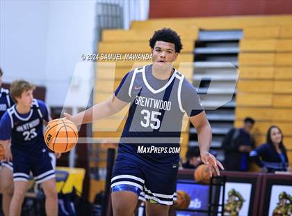 Thumbnail 2 in Brentwood School vs Simi Valley (Annual Bob Hawking Simi Valley Tip-Off Classic) photogallery.