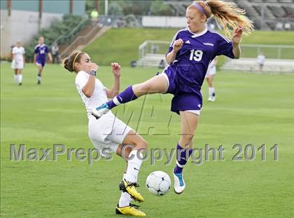 Thumbnail 3 in Cuthbertson vs Carrboro (NCHSAA 2A Final) photogallery.