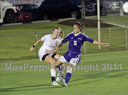Thumbnail 2 in Cuthbertson vs Carrboro (NCHSAA 2A Final) photogallery.